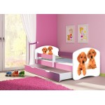 Otroška postelja 4kids Yummy Rjavčka